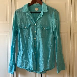 J crew button up shirt